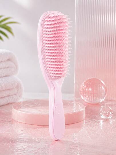 Detangling Hair Brush For Wet & Dry Hair, Flexible Bristle Scalp Massage Comb, Anti-Breakage Frizz Control Hairbrush, Easy Glide Knot-Free Styling Tool For All Hair Types