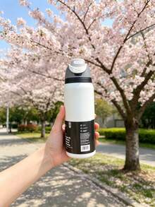 Bình nước giữ nhiệt bằng thép không gỉ 32oz - Bình nước thể thao chống rò rỉ với nắp vòi kép, ống hút lật và thiết kế miệng rộng - Giữ đồ uống nóng/lạnh trong 24 giờ - Tuyệt vời cho tập luyện, du lịch và sử dụng hàng ngày. - Nhiều màu - Xem 9