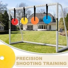 Mục tiêu tập luyện bóng đá, phù hợp cho bóng đá, khúc côn cầu, thiết bị tập luyện lacrosse - đĩa mục tiêu và dây đeo điều chỉnh được, trò chơi tập luyện nhắm bắn và sự linh hoạt trong bóng đá - Nhiều màu - Xem 4