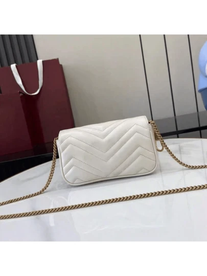 Chain-Style Women's Handbag With Single Shoulder Strap And Crossbody Feature