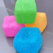 New Transparent Cube Squeeze Toy, Slow Rebound Soft Gel Stress Relief Toy For Adults - Multicolor - View 7