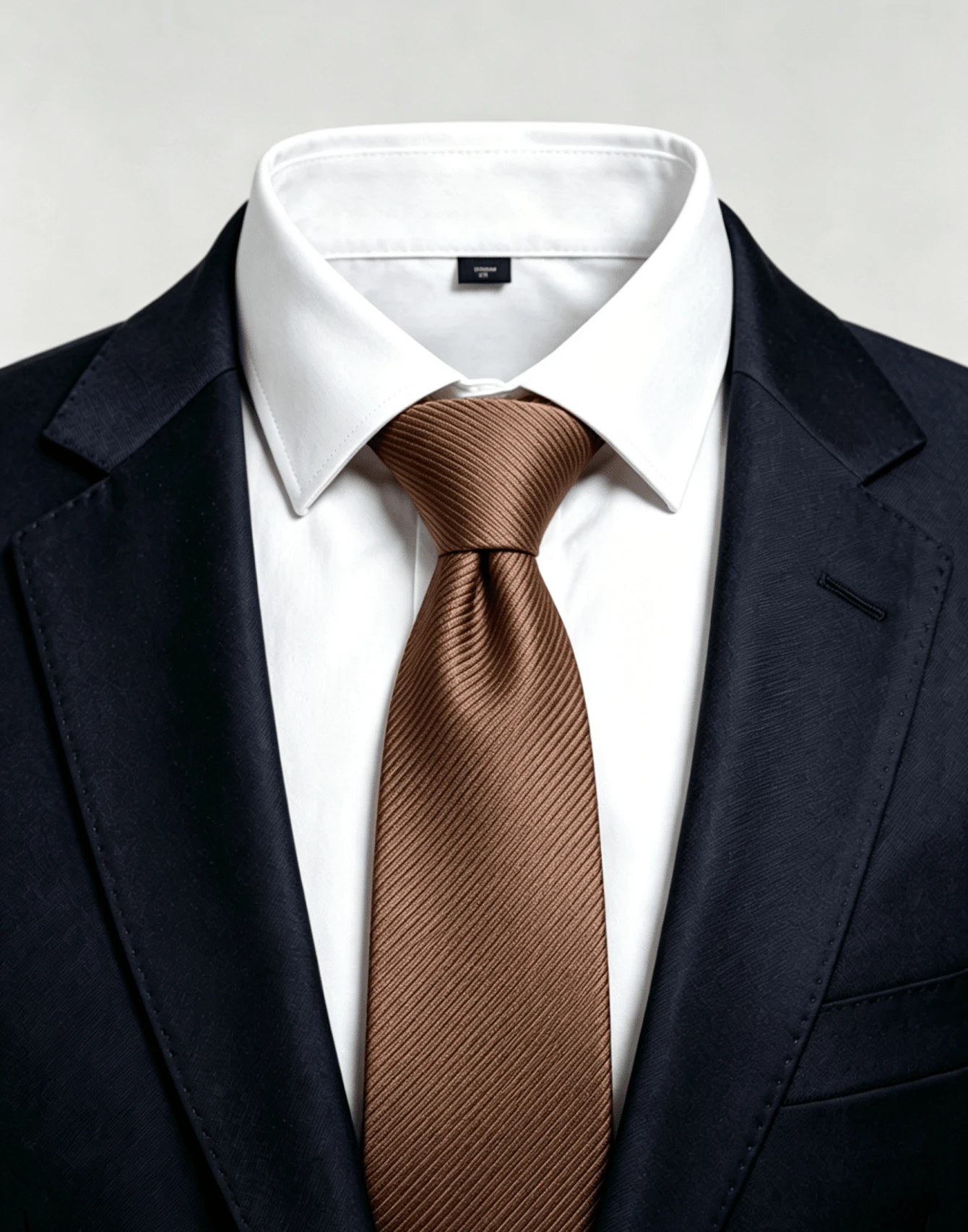 Men's Casual Ties, Perfect For Gifting To Friends. Slim (5.5cm) - 棕色 - 查看 1