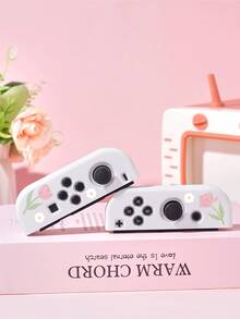 Ayotu 1 Cặp ốp bảo vệ tay cầm Joy-Con cho Switch, họa tiết hoa tulip và hoa lá, bảo vệ tay cầm trái và phải của Joy-Con Switch, phụ kiện chơi game Switch, bảo vệ Joy-Con khỏi hư hại, chống dầu và trầy xước, dễ dàng lắp đặt và tháo gỡ. - Xem 11