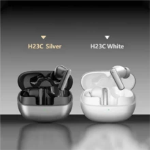 HP H23C Bluetooth Earphone ANC High-definition Sound Long Standby Noise Reduction Earpod Semi-ear Air Earbuds Clear Call Music Gaming Heads Original HP Bluetooth Wireless Headphones - 查看 2