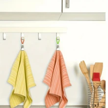 Stainless Steel Towel Clips, Multi-Function Hanging Hooks, Colorful Storage Clips, Bathroom Clips, Shower Curtain Clips, Beach Towel Clips, Tie Clips, Metal Duck Mouth Clips, Daily Metal Clips - Multicolor - View 4