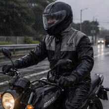 Waterproof Kit + Motorcycle Gloves | Comfort And Protection In Rainy Weather - 綠色 - 查看 10