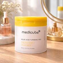 Medicube Toner Pads Kojic Acid Turmeric Clarifying Toner Pad – Daily Skin Care, Smooth & Refresh Skin, Easy-To-Use Pads - hộp màu vàng 3 - Xem 3