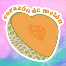 Melon Heart, Fresh And Gentle, Perfect For Expressing Girlishness Vinyl Sticker - Durable Smooth Surface, Self-Adhesive Bumper Sticker, Suitable For Cars, Windows, Laptops, Trucks, Water Bottles - Multi-Purpose Durable Design, Car Sticker - Vinyl - View 9