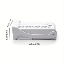 2 chiếc dụng cụ cắt bơ, dụng cụ cắt bơ điều chỉnh được, máy cắt bơ Kitchen Art, dụng cụ cắt bơ kèm dụng cụ định lượng, thao tác bằng một tay. - trắng - Xem 4