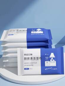 Khăn giấy ướt dùng một lần cỡ nhỏ, dày dặn, công thức dịu nhẹ chăm sóc tay. - A - Xem 1