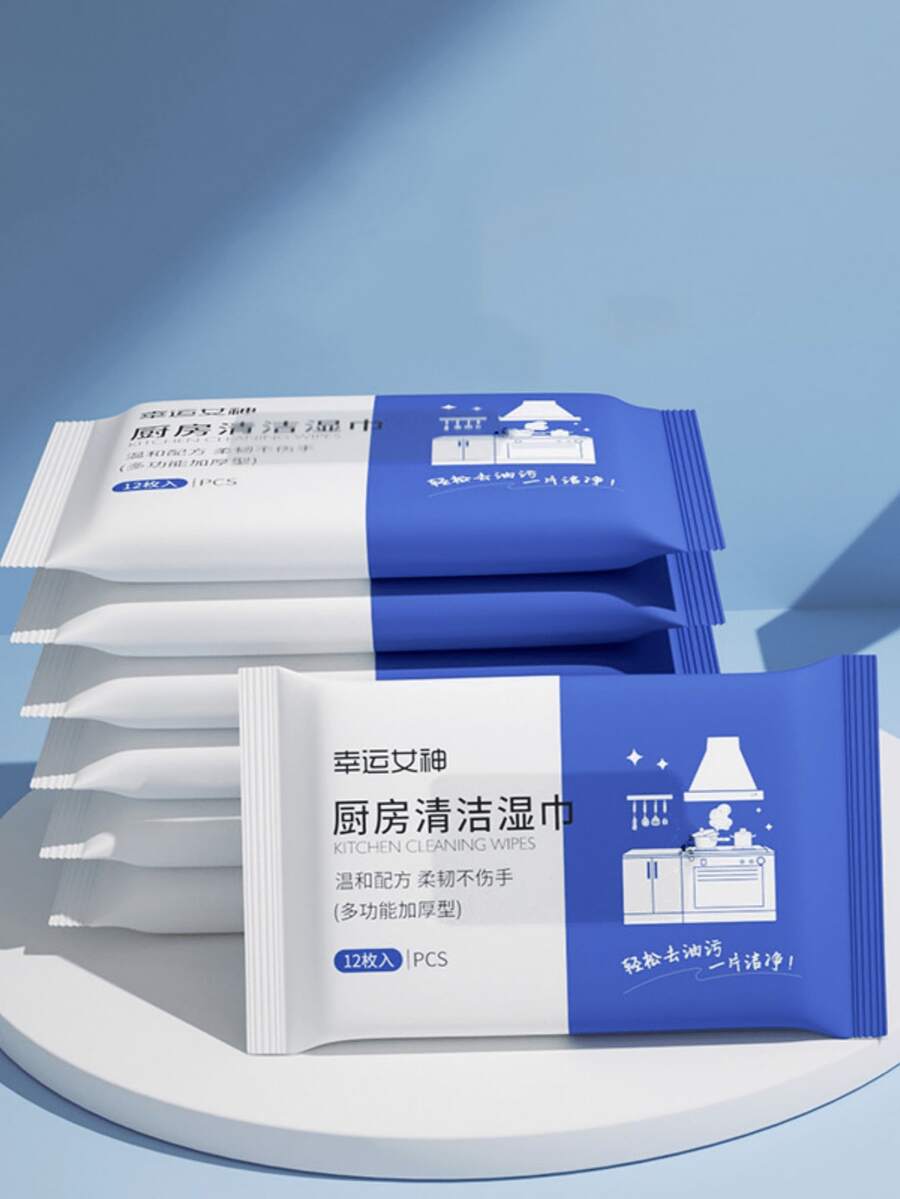 Khăn giấy ướt dùng một lần cỡ nhỏ, dày dặn, công thức dịu nhẹ chăm sóc tay. - A - Xem 1