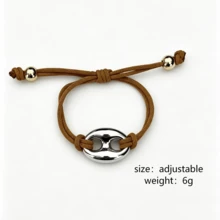 One Piece,Pig Nose Buckle Braided Bracelet, Pig Nose Metal Buckle Braided Bracelet, Suitable For Ladies To Wear Daily. - Pig Nose Bracelet - View 6