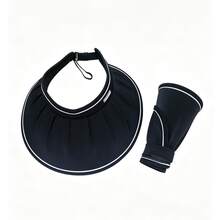 1 pieza Nuevo sombrero de sol plegable para mujer, sombrero versátil de protección UV para verano, adecuado para correr, golf, playa, senderismo y otros escenarios, estilo casual y deportivo, accesorio ideal para el transporte diario y la aventura al aire libre - Multicolor - Ver 12