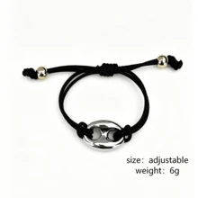 One Piece,Pig Nose Buckle Braided Bracelet, Pig Nose Metal Buckle Braided Bracelet, Suitable For Ladies To Wear Daily. - Pig Nose Bracelet - View 7