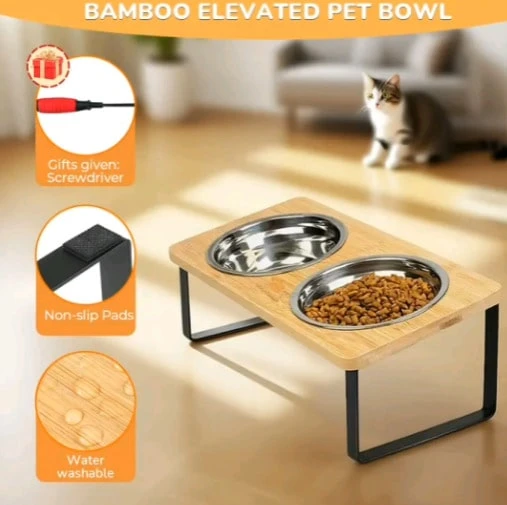 Pet Raised Bowls - 300ml - View 1