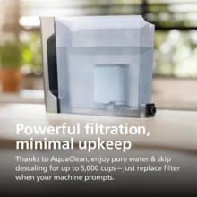 Philips 3200 Series Fully Automatic Espresso Machine Black LatteGo - View 9