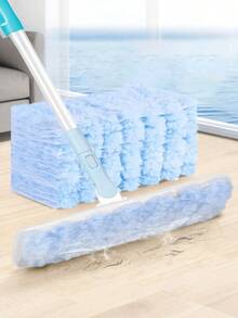 5/10/20/30pcs Anti-Static Reusable & Disposable Mop Pads - Cleaning Mop Cloths (Random Color) - Multicolor - View 1