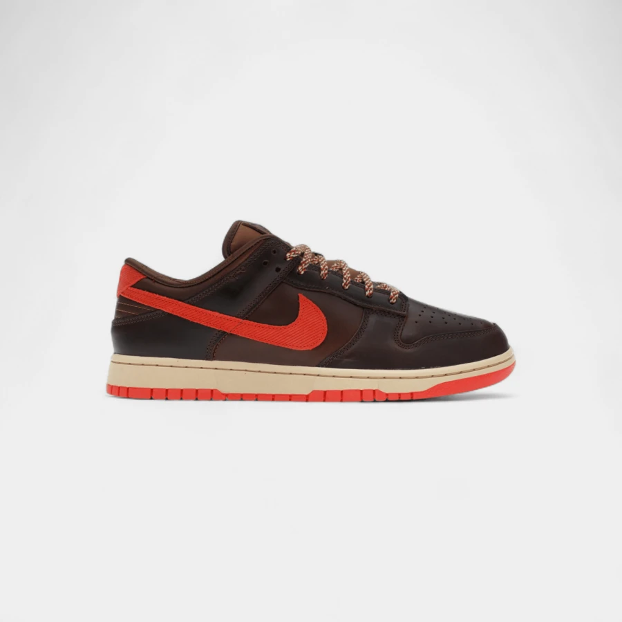 Nike Dunk Low Retro Light British Tan - White - View 1