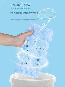 5/10/20/30pcs Anti-Static Reusable & Disposable Mop Pads - Cleaning Mop Cloths (Random Color) - Multicolor - View 7