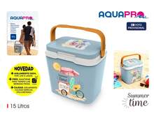 STARLEY - Nevera Portátil Rígida con Aislamiento Térmico | Hielera con Tapa Hermética para Playa, Camping y Picnic | Capacidad 15L / 25L - Diseño Colorido y Resistente - 15L. HORARIO DE VERANO - Ver 4