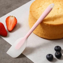 Mini Silicone Scraper Set, Heat-Resistant Jam & Butter Spatula - Small Baking Mixing Tools, Kitchen Utensils, Apartment Essentials - Pink/Blue/Lime Green (2/4/6 Pcs Set) - Pink - View 9