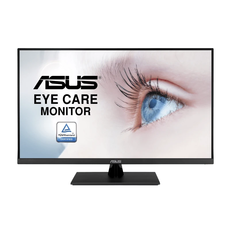 ASUS VP32UQ - Monitor Eye Care da 32 pollici, 4K UHD (3840 x 2160, IPS, 100% sRGB, HDR-10, Adaptive-Sync, DisplayPort, HDMI, Anti-Flicker, Filtro luce blu) - nero - Visualizzare 1