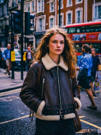Vintage Chocolate Brown Cropped Faux Shearling Aviator Jacket With Belt - The Coziest Borg Lined Bomber For Cold Girl Winter. Old Money Aesthetic Meets British Countryside Charm. Faux Suede Sherpa Lined Bomber With Statement Collar, Asymmetric Zip, Twin Zip Pockets, Buttoned Tab. Channeling 70s Aviator Pilot Energy And Cotswolds Country Club Vibes. Dark Espresso Mocha Coffee Cognac Brown Cropped Relaxed Fit, Fits UK 8 10 12 14 16. Perfect For Notting Hill Brunch, Cotswolds Weekends, Country Pub Lunches, Christmas Markets, Festival Season. Style With Wide-Leg Jeans And Knee-High Boots For Equestrian Chic, Slip Dress And Combat Boots For Edgy Glam, Tailored Trousers And Loafers For Quiet Luxury. Mob Wife, Cottagecore, Coquette, Dark Academia, Stealth Wealth, Coastal Grandmother. Scandinavian Cosy Meets Upper East Side Polish. Ladies Womens Vegan Faux Suede Sherpa Lined Jacket Coat Borg Teddy Belted Cropped Bomber Aviator Biker Pilot Jacket. The Cool Girl Winter Staple.