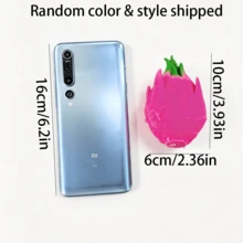 1个逼真火龙果挤压玩具，仿真水果减压球（颜色随机），成人桌面玩具，柔软有弹性的指尖玩具，趣味手持新奇玩具，适合成人派对、办公桌和家庭使用 - 彩色 - 查看 9
