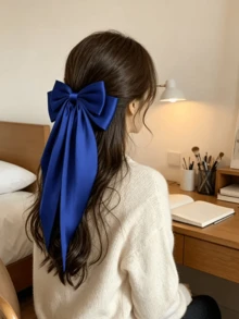 1/5/10/20 pièces Set Grands Clips à Cheveux Nœud, Accessoires Cheveux Femme, Bleu Klein, Mignon & Élégant, Clips à Cheveux Mode, Convient pour Activités Quotidiennes et Fêtes. 1 Accessoire Cheveux Thème Automne/Hiver Rouge, Convient pour Activités Quotidiennes, Fêtes, et Peut Aussi Être Utilisé Comme Cadeau de Noël. 1 Accessoire Cheveux Femme Mignon & Élégant. Accessoire Cheveux Saint-Valentin, Bleu Plage d'Été, Cadeau Fête des Mères, Voyage, Anniversaire - bleu royal - Voir 3