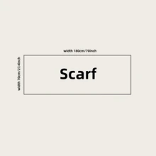 Dreamy Crinkle Scarf, Suitable For Daily Wear - Khaki - View 8