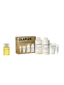 Olaplex 【护发套装】7号强韧护发油+健康秀发清洁套装4件套（0.5号长效护理油5毫升+5号免洗护发素30毫升+4号洗发水250毫升+5号护发素250毫升）60毫升+0.17盎司/5毫升+1盎司/30毫升+8.5盎司/250毫升*2 - 適用於所有膚質 - 查看 2