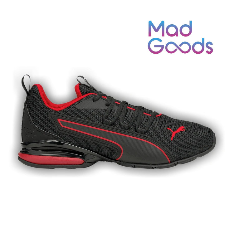 Puma Axelion NXT 'Black Urban Red' (Unisex) Black/Urban Red 195656-01 Summer New - 黑色 - 查看 1