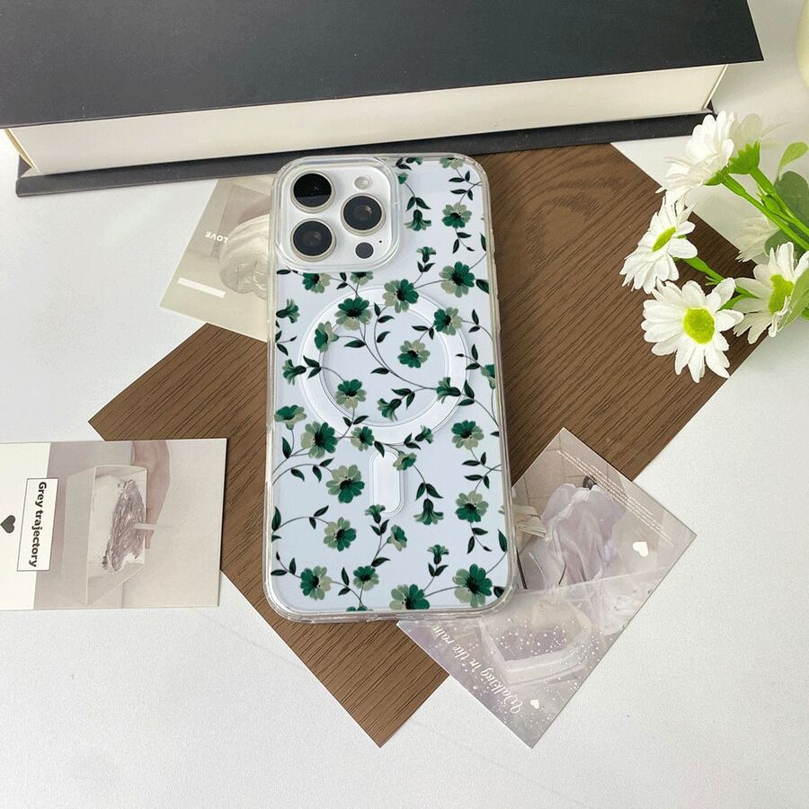 高透明アクリル製ソフトフォンケース、傷に強く、黄ばみ防止、レンズを完全に保護、Apple モデルと互換性あり、エッジを完全にカバーして指紋防止、シンプルで多用途なデザイン。 緑の花柄ケース  11  17e 手机壳  17e 手机壳 家族、恋人、友人、そして子供たちへのプレゼントに最適です。  S24 Ultra/15 Pro Max/S22/16/17e/S22 Ultra/17 Pro Max/13 Pro Max/13/15 Pro/11 Pro/15/16e/S25 Ultra/14 Pro/S25 Edge/S25/12/ 13 pro/16 Plus/S23/14 Pro Max/S24 FE/S23 FE/S24/16 Pro/14/14 Plus/S23 Ultra/15 Plus/17/11 Pro Max/Apple  Air/12 Pro Max/16 Pro Max/12 Pro/S22 Plus/17 Pro - クリア - チェックする 1