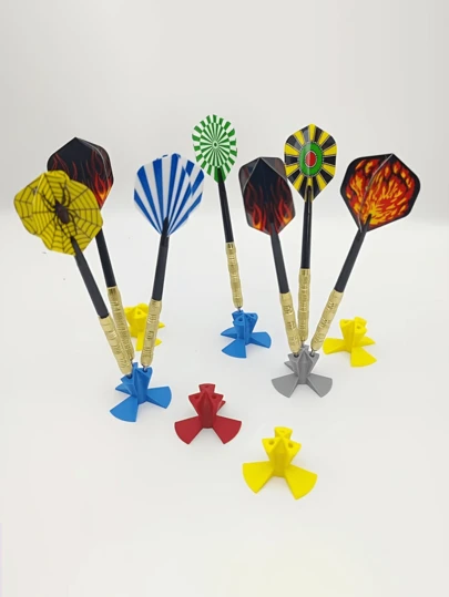 1/2 piezas Estante de almacenamiento de dardos, estilo minimalista moderno, material de PVC duradero, diseño abierto, adecuado para sala de estar, oficina, sala de juegos, sala de tiro con arco, gran capacidad de almacenamiento organizado, opción de jugador profesional, sala de juegos, cabaña de tiro con arco, organizador de dardos