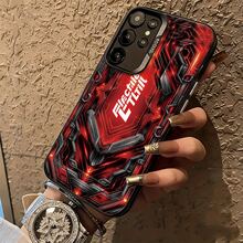Máquina simétrica de estilo cibernético S25 S24 S23 S22 S21  S20 FE Ultra Plus 4G 5G Ultra/ Pixel 7a/ Pixel 7 Pro/ Pixel 7/ Pixel 8/ Pixel 8 Pro/ Pixel 8a 5G/Galaxy A03s/Galaxy A03/Galaxy A04E/Galaxy A04/Galaxy A05S/Galaxy A05/Galaxy A06 4G/Galaxy A12 4G/Galaxy A13 5G/Galaxy A21 S/Galaxy A24 4G/Galaxy A32 4G/Galaxy A34/Galaxy A30/Galaxy A53 - Negro - Ver 2