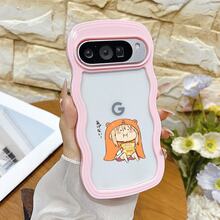 カラフルなウェーブ柄のTPUスマホケース。鮮やかなカラーリングとフルカバーの落下保護で、毎日のお出かけ、個性的なスタイル、通勤など、あらゆるシーンに最適です。 アニメキャラクターケース  11  17e 手机壳  17e 手机壳 家族、恋人、友人、そして子供たちへのプレゼントに最適です。  11 Pro Max/14/13 Pro Max/17e/9 Pro/13/9A 5G/8a 5G/14 Plus/17 Pro Max/15 Plus/16/7a/15 Pro/14 Pro Max/15/17 Pro/10/9/8/11 Pro/16 Pro Max/12/16 Plus/15 Pro Max/ 13 pro/17/16 Pro/14 Pro/16e/Apple  Air/12 Pro Max/12 Pro/10 Pro - ピンク - チェックする 10