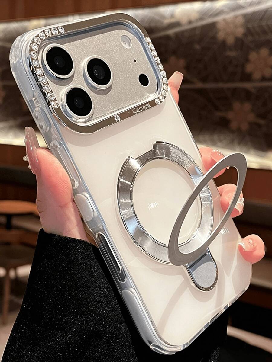Ốp lưng điện thoại sang trọng lấp lánh màu ombre đính kim cương, kèm vòng giữ camera, phù hợp với 17 Pro Max, 17 Pro, 17, 16 Pro Max, 16 Pro, 16, 15 Pro Max, 15 Pro, 15, 14 Pro Max, 14 Pro, 14, 13 Pro Max, 13 Pro, 13, bảo vệ camera, chống rơi, chống sốc, vỏ cứng chắc chắn.