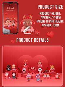 CRYBABY Blind Box Collectible, CRYBABY Fan Figure Series, Cute Doll Exquisite Ornament, Display Box Collectible, Toy Blind Box, Theme Party Scene Exquisite Ornament Gift, Suitable For Gifting - Multicolor - View 3