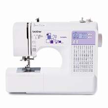 Brother FS70WTx Patchwork-Nähmaschine mit 縫紉機，金屬，白色，紫色，全尺寸縫紉機 + Anschiebetisch - A - 查看 2