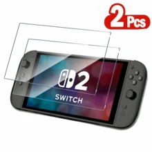 Multiple Pack, Suitable For Nintendo Switch 2nd Generation, 2025 Model 9H Tempered Glass Screen Protector, Scratch-Resistant High-Definition Clear Protective Film, Comes With Installation Tools, Easy To Apply Without Bubbles - View 1