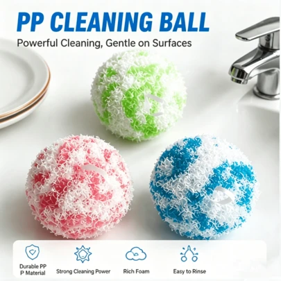 1/3pcs Reusable Kitchen And Bathroom Heavy-Duty Cleaning Wipes, Suitable For Cleaning Bathrooms, Toilets, Sinks, Countertops, Tiles, Walls, And Faucets. Strong Disassembly. Kitchen Accessories, Kitchen And Bathroom Cleaning Supplies.