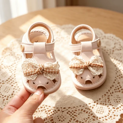 Soft Bottom Comfortable Squeaky Shoes, Cute Cartoon Flower Toddler Shoes, Minimalist Fashion Soft Bottom Super Comfortable Sandals, Infant Comfortable Slip-On Shoes