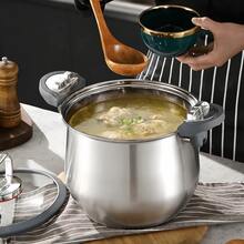 Stainless Steel Thermal Cooker, Fast Cooking Pot, Soup Pot With 5-Layer Heavy Bottom, Suitable For Gas Stove - View 9