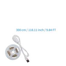 1条USB即插即用LED灯条，带501开关，可弯曲裁剪，适用于电视、橱柜、楼梯和走廊照明 - 501 switch LED strip - 查看 19