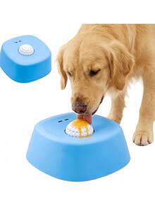 1pc Slow Feeder Bowl For Liquid Therapy: Rolling Ball Licking Bowl, Anti-Slip Slow Feeder, Easy To Clean Puppy Licking Toy, Suitable For Bone Broth, Yogurt And Post-Surgery Nutrition, Random Color, Random Packaging - Multicolor - View 3