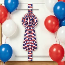 Independence Day Cabinet Bows Kitchen 4th Of July Holiday Memorial Day Bow Decorations Party Backdrop - Blue - View 1