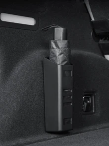 Soporte universal para paraguas de coche, organizador de paraguas instalado en el maletero, contenedor impermeable de uso múltiple adecuado para coche y hogar - A - Ver 3