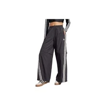 Nike Quần thể thao adidas Originals ADILENIUM 2 TRACK TRACKSUIT BOTTOMS kiểu dáng retro, sọc ngang, ống rộng, cạp trung bình, thích hợp mặc thường ngày, dành cho nữ, màu đen. - màu đen - Xem 6