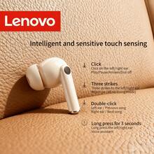 Lenovo -5.4 Bluetooth Earphones: In-Ear Noise Cancellation, Low Latency, HD Calls, Stereo Sound, Compatible With Multiple Devices. - View 8