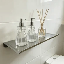 Giá đựng giấy vệ sinh bằng kim loại chất lượng tốt, không cần khoan, dùng làm giá đỡ điện thoại trong nhà vệ sinh công cộng, giá đựng giấy vệ sinh, kệ đựng giấy vệ sinh. - A-Bạc - Xem 5